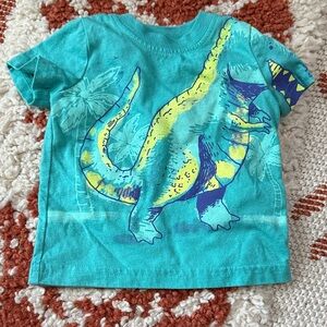 Carter's Teal Dinosaur Set